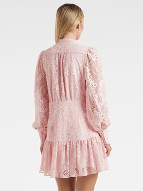 Buy Forever New Pink Lace A Line Dress for Women's Online @ Tata CLiQ