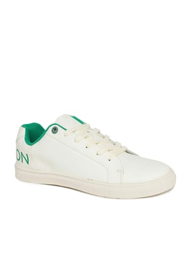 United colors of clearance benetton men white sneakers