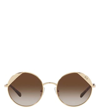 Buy Armani Exchange Brown Forever Young Round Sunglasses for Women