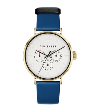 Ted baker multifunction 2025 leather strap watch