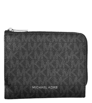 Buy MICHAEL Michael Kors Black Hudson Logo Medium Wallet for Men Online @  Tata CLiQ Luxury