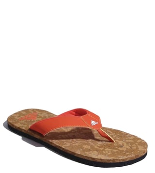 Adidas beach cheap cork slippers