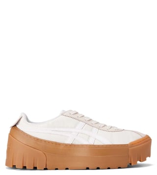 Buy Onitsuka Tiger DELEGATION CHUNK Cream & White Unisex Sneakers