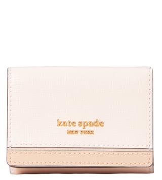 Buy Kate Spade Locket Pink Morgan Tri-Fold Wallet for Women Online @ Tata  CLiQ Luxury