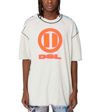 Off-White Oblique Relaxed Fit T-Shirt