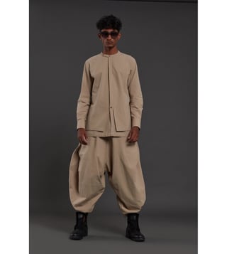 Buy Sagvish Mens Light Grey Cotton Cargo Trouser 32 Online at Best Prices  in India  JioMart