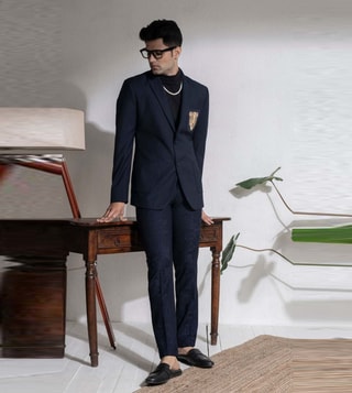 Buy Blue Suit Sets for Women by Delan Online  Ajiocom