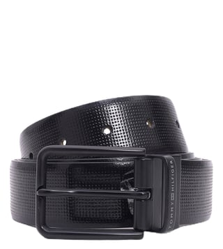 Buy BOSS Black Monogrammed Leather Reversible Belt for Women Online @ Tata  CLiQ Luxury