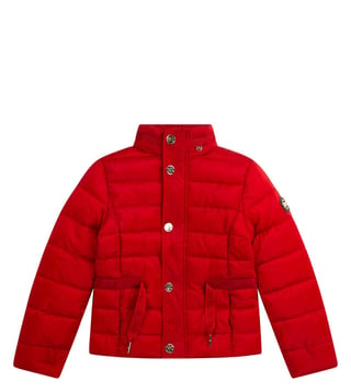 Michael kors clearance burnt red jacket