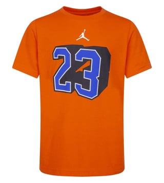 Blue and outlet orange jordan shirt