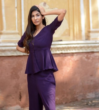 The Innovative Blend Of Ankara Peplum Top and Trouser Pants - Asoebi Guest  Fashion