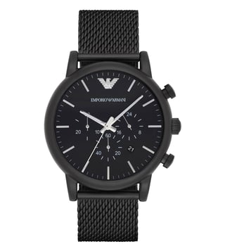 Armani solid stainless on sale steel