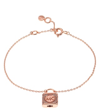 GetUSCart Michael Kors Womens Rose Gold Modern Brilliance Slider Strand  Bracelet Model MKJ5984791