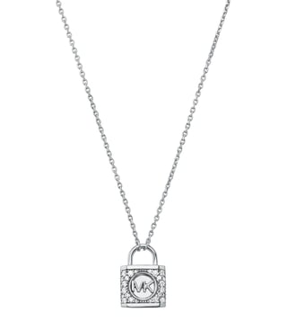 Lockit diamond pendant in white gold, Louis Vuitton