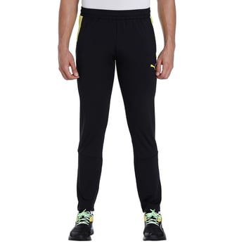 Buy Puma Black Slim Fit Trackpants for Men Online @ Tata CLiQ Luxury