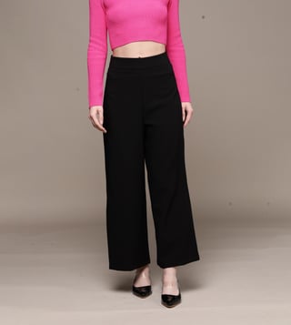 Buy Teal High Rise Flared Pants For Women Online in India  VeroModa