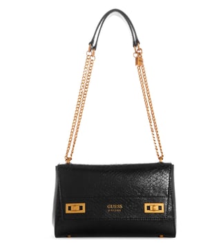 Guess black chain online bag