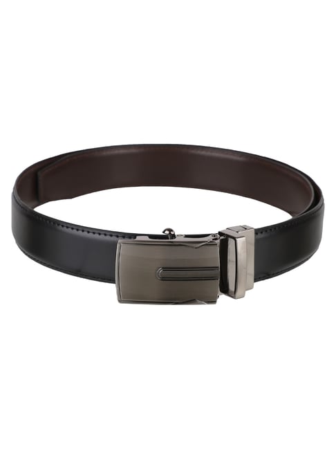 Buy Louis Philippe Black Leather Reversible Belt for Men Online At Best  Price @ Tata CLiQ