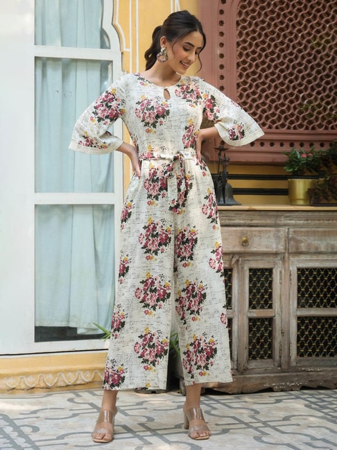 Buy online Navy Rayon Straight Printed Dress for womens and girls at best  price at bibain  JUMPSUI