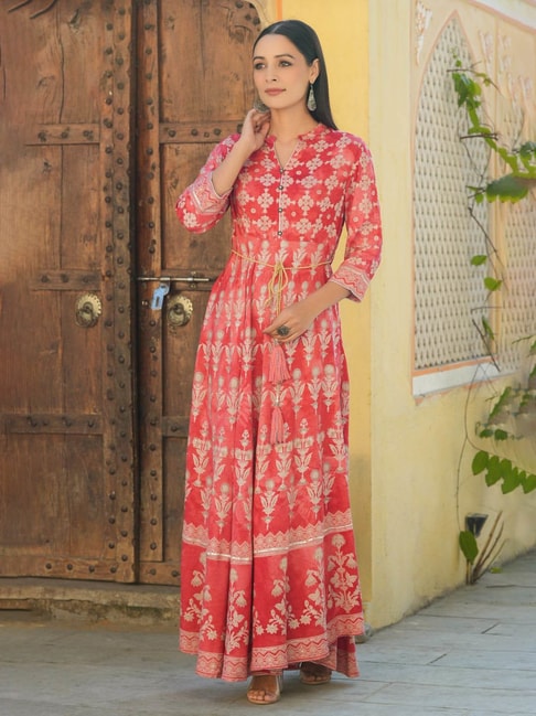 Half Sleeve Ladies Frock Style Designer Kurtis, m to 5xl at Rs 762 in  Ahmedabad