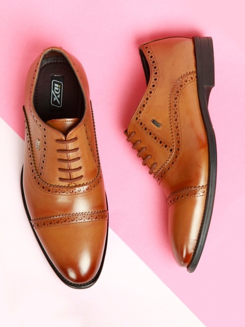 Buy ID Men's Brown Derby Shoes for Men at Best Price @ Tata CLiQ
