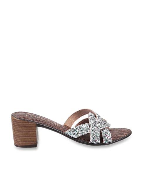 catwalk rose gold sandals