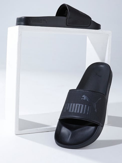 Puma clearance black slides