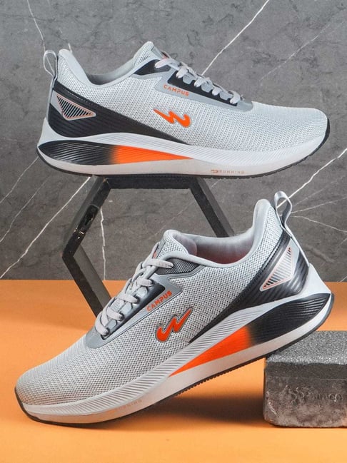 Campus Men's Smoke Grey Running Shoes-picture-33