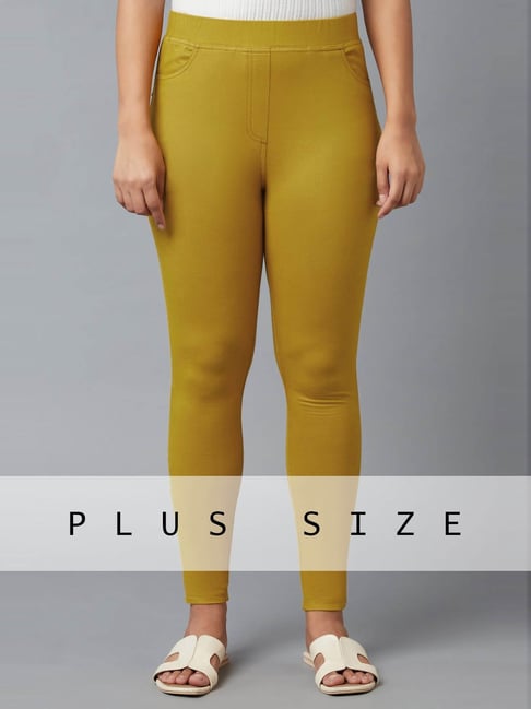 Elleven from Aurelia Olive Green Jeggings-picture-33