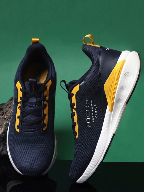 Buy Campus Men's CAMP LEO Collegiate Navy Running Shoes for Men at Best ...