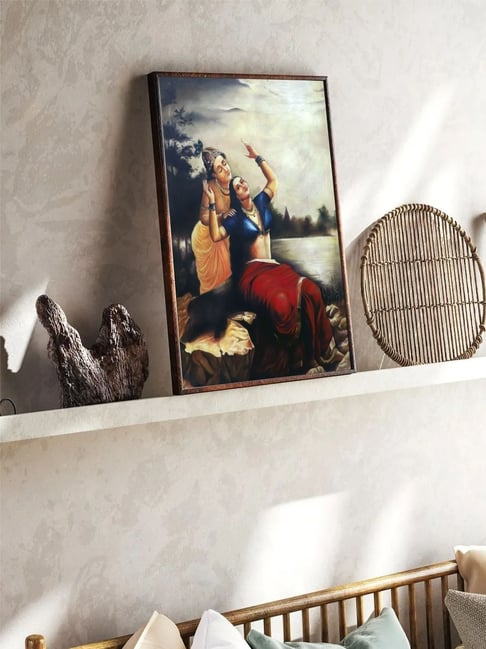 The Art House Abstract Multicolor Canvas Painting-picture-11