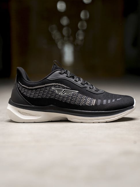 Red Tape Men's Black Running Shoes
