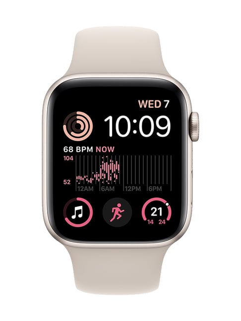 Buy Apple Watch SE GPS Cellular 44mm Starlight Aluminium Case