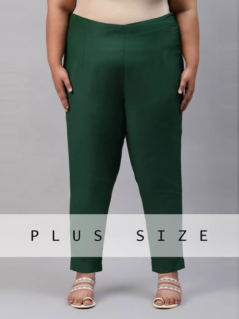 Buy W Green Slim Fit Pants for Women Online @ Tata CLiQ
