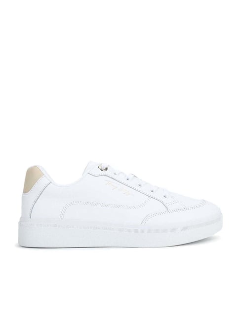 Tommy Hilfiger White Women Sneakers