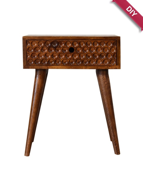 Artisan Furniture Torun Solid Brown Mango Wood Side Table