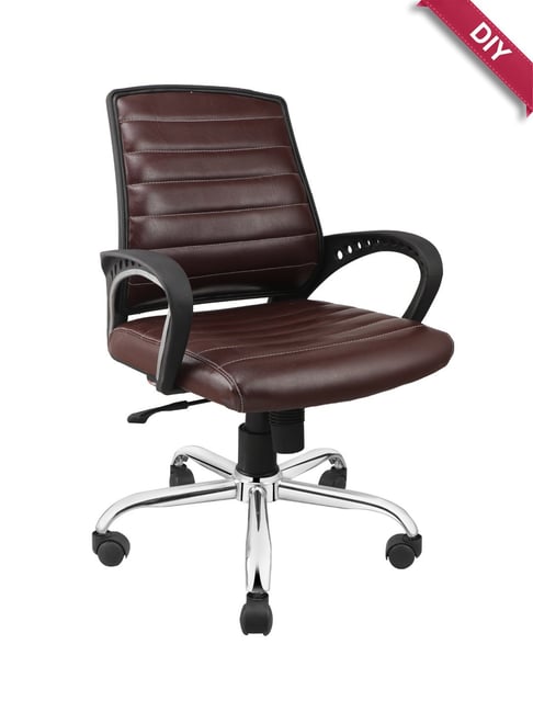 Buy Adiko Systems Brown Smart Ergonomic Office Chair at Best Price