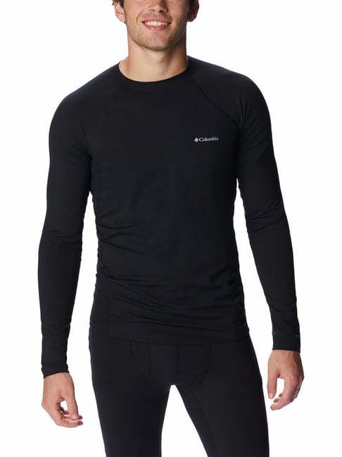 Mens black long store sleeve thermal top