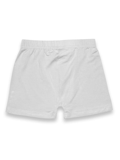 La Vie En Rose Grey Plain Boy Shorts Panty
