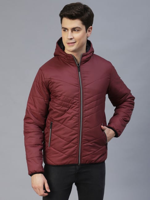 Nike Men Red Puffer Winter Jacket at Rs 550/piece in Bareilly | ID:  2852646660091