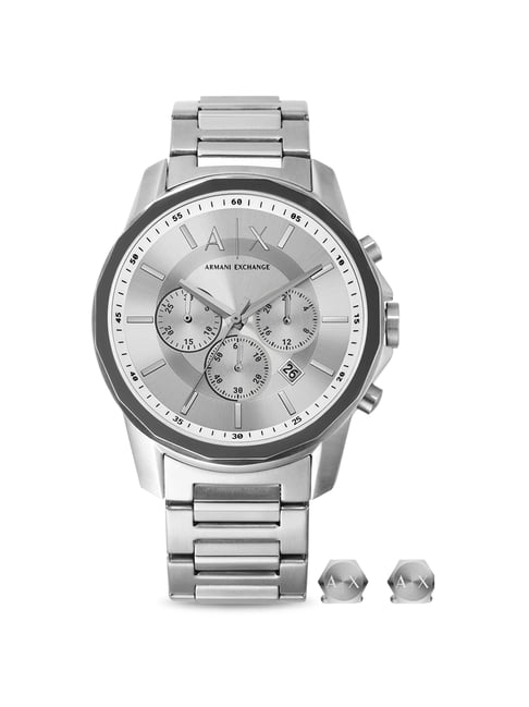 Buy Armani Exchange AX7141SET Analog Watch for Men with Cufflinks at Best  Price @ Tata CLiQ