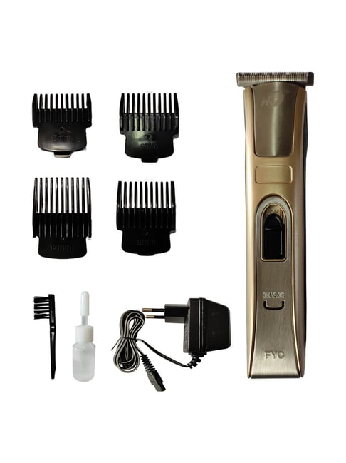 Kemei FYC 1502-M Trimmer for Men & Women with Runtime Upto 60 min (Gold)