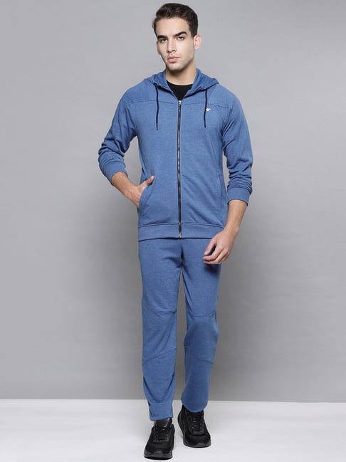 ALCIS Blue Regular Fit Tracksuits