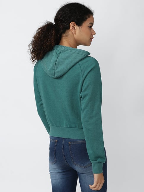 Forever 21 Green Hoodie