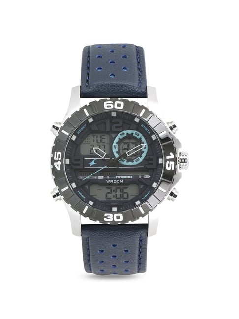 Fastrack NP38035SL02 Analog-Digital Watch for Men