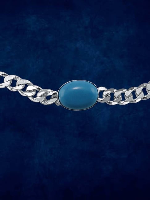 Blue Enamel Tag - Salman Khan Bracelet – Nzuri