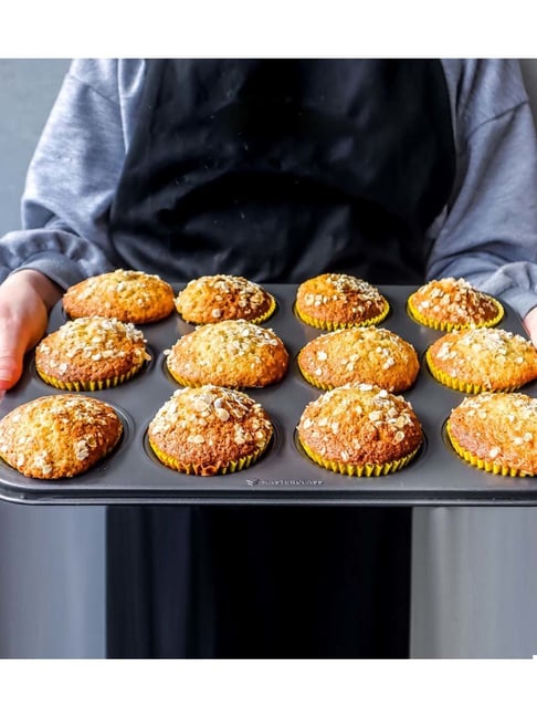 MasterClass Grey Carbon Steel Non-Stick Deep Baking Pan