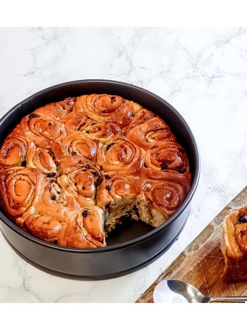 MasterClass Grey Carbon Steel Non-Stick Deep Cake Pan