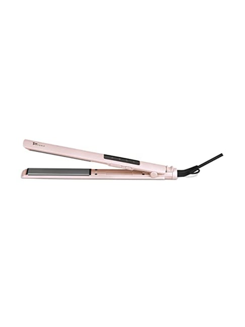 Syska HS6810Pro Ceramic Coating Aluminium Plate, Salon Finish Hair Straightener (Pink)