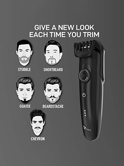 Buy Syska HT900 Corded & Cordless Fully Waterproof Beard Trimmer Online ...